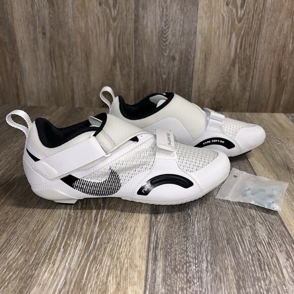 Nike SuperRep Cycling Shoes Mens Size 7 Clip In Zwift Indoor Spinning CW2191-100 - Picture 1 of 12